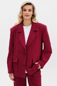 Костюм брючный f3105-12-01 вишня GO wear