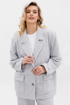 Костюм брючный f3105-50-04 серый меланж GO wear