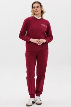 Спортивный костюм f3107а-12-01 вишня GO wear