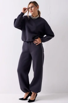 Спортивный костюм f3117-30-03 графит GO wear