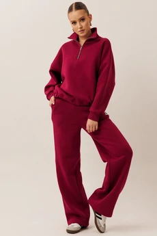 Спортивный костюм f3124-12-01 вишня GO wear
