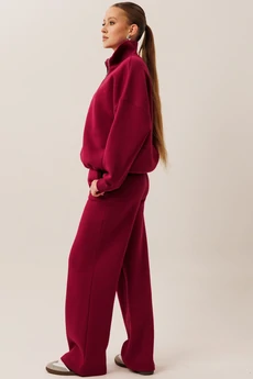 Спортивный костюм f3124-12-01 вишня GO wear