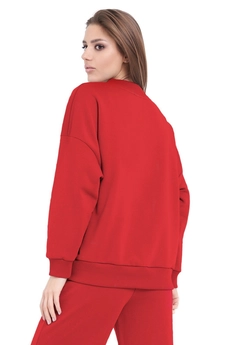 Джемпер F4016-11-02 красный GO wear