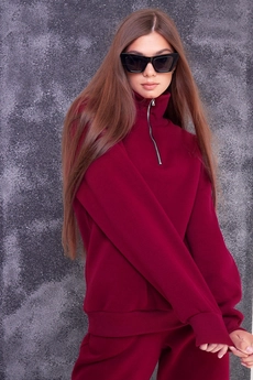 Джемпер f4017-12-01 вишня GO wear