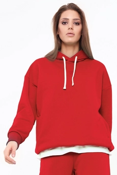 Джемпер F4031-11-02 красный GO wear