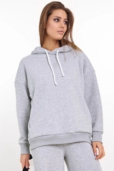 Джемпер F4031-50-04 серый меланж GO wear