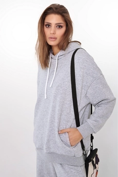 Джемпер F4031-50-04 серый меланж GO wear