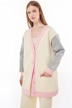 Кардиган f4052p-02-01 ваниль GO wear