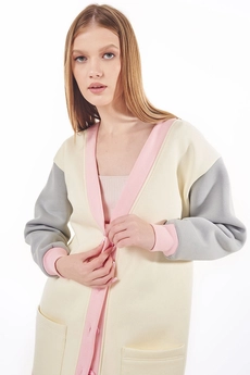 Кардиган f4052p-02-01 ваниль GO wear