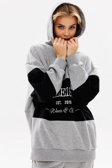 Джемпер F4072-50-04 серый меланж GO wear