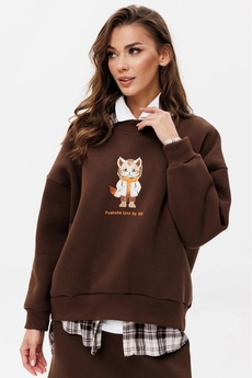 Джемпер f4091-23-03 коричневый GO wear