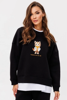 Джемпер f4091-40-02 черный GO wear