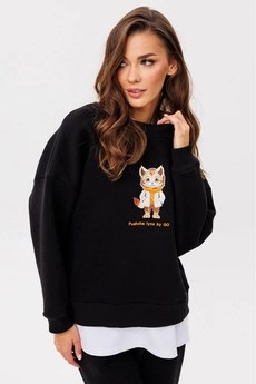 Джемпер f4091-40-02 черный GO wear