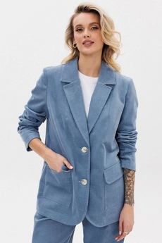 Жакет f4106-29-1413 голубой GO wear