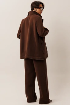 Жакет f4165-23-03 коричневый GO wear