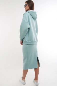 Костюм с юбкой f7034-26-688 ментол GO wear