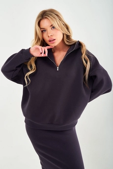 *Костюм с юбкой f7034-30-03 графит GO wear