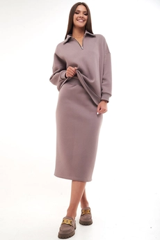 Костюм с юбкой f7037-04-03 капучино GO wear