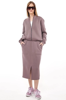 Костюм с юбкой f7055-04-03 капучино GO wear