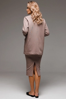 Костюм с юбкой f7065-04-03 капучино GO wear