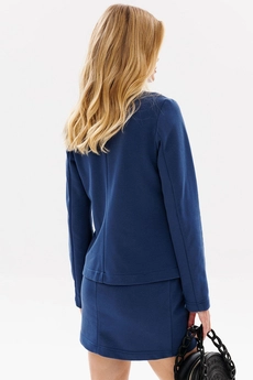 Костюм с юбкой f7080-20-01 индиго GO wear