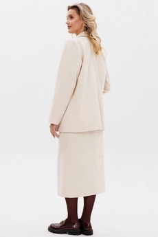 Костюм с юбкой f7107-02-01 молоко GO wear