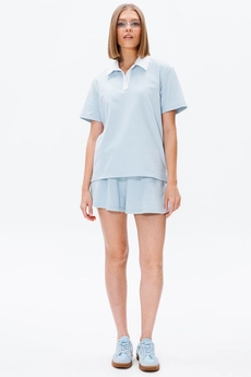 Костюм с шортами f8008-29-1413 небесный GO wear