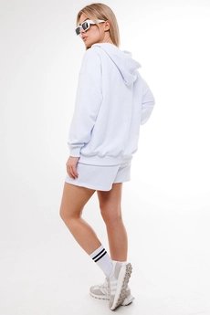 Костюм с шортами f8031z-01-01 белый GO wear