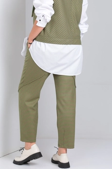 Брюки 3230 зеленый Gratto