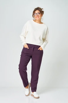 Брюки 3341 фиолетовый Gratto