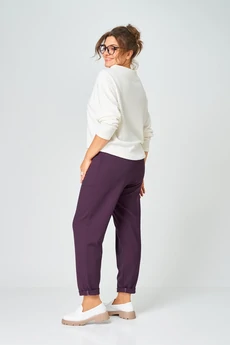 Брюки 3341 фиолетовый Gratto