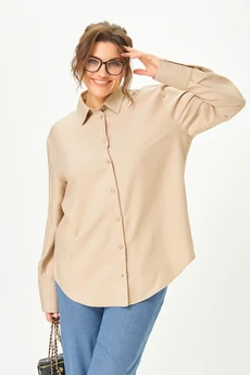 Рубашка 4468 бежевый Gratto