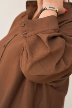 Рубашка 4469 кофейный Gratto