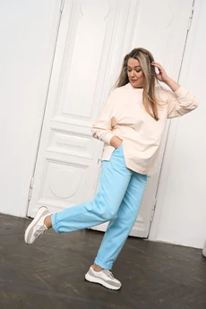 Брюки 3230 голубой Gratto