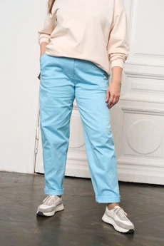 Брюки 3230 голубой Gratto