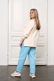 Брюки 3230 голубой Gratto