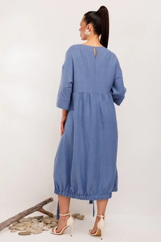 Платье 1003 синий Галеан Стиль