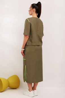 Костюм с юбкой 1008 Галеан Стиль