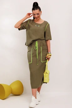 Костюм с юбкой 1008 Галеан Стиль