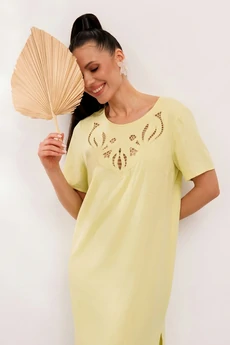 Платье 1011 лимонный Галеан Стиль