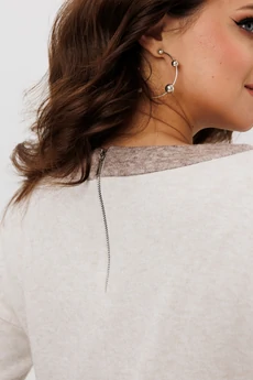 Костюм с юбкой 786-1 коричневый Галеан Стиль