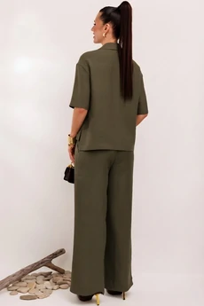 Костюм брючный 982-1 светлый хаки Галеан Стиль