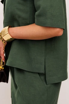 Костюм брючный 982-1 хаки Галеан Стиль