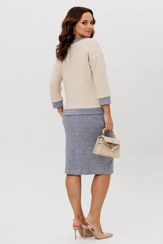 *Костюм с юбкой 786-1 Галеан Стиль