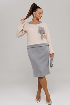 Костюм с юбкой 993 Галеан Стиль