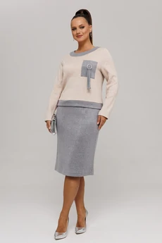 Костюм с юбкой 993 Галеан Стиль