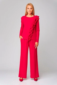 Костюм брючный 700 красный Gamma Gracia