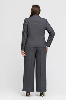 Костюм брючный 25С2759 черный + белый Gold Style