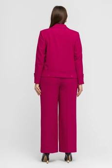 Костюм брючный 2704 малиновый Gold Style