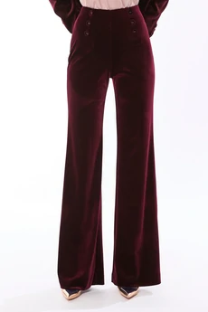 Брюки 16256 бордовый Golden Valley